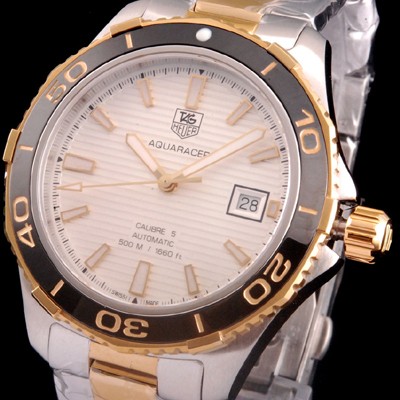 홍콩명품 [태그호이어] 남성용 아쿠아레이서 화이트 다이얼 41mm TAG0401  