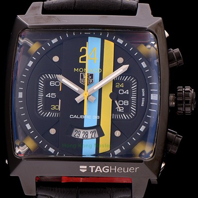 홍콩명품 [태그호이어] 남성용 뉴 모나코 컨셉트 24 크로노그래프 블랙다이얼 TAG0420  