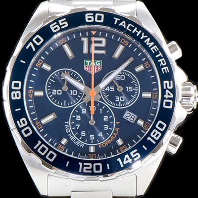 홍콩명품 [태그호이어] 남성용 칼리버 포뮬러 크로노 그래프 스위스 쿼츠 블루다이얼 TAG0401  