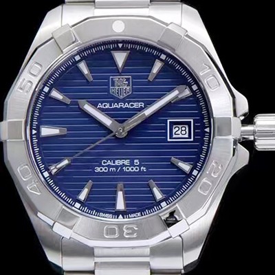 홍콩명품 [태그호이어] 남성용 아쿠아레이서 WAY2111.BA0928 워치 블루 다이얼 오토매틱 무브먼트 TAG0140  