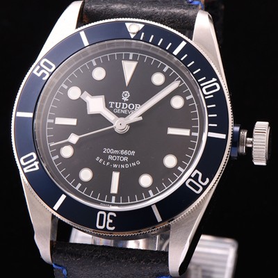 홍콩명품 [튜더] 남성용 헤리티지 블랙베이 브레이슬릿 블랙다이얼 TUD4200  