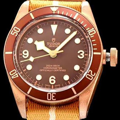 홍콩명품 [튜더] 남성용 블랙 베이 M79250BM-0003 오리지날 브론즈 브라운 다이얼 스위스 ETA 2836-2오토매틱 무브먼트 TUD4211  