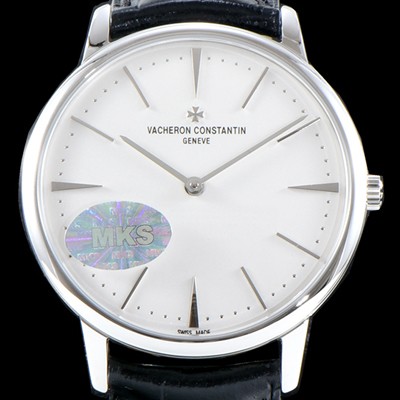 홍콩명품 [바쉐론콘스탄틴] 남성용 패트리모니 81180/000G-9117 매뉴얼 와인딩 클래식 타임온리 워치!! 화이트 다이얼 오토매틱 무브먼트 VAC0210  