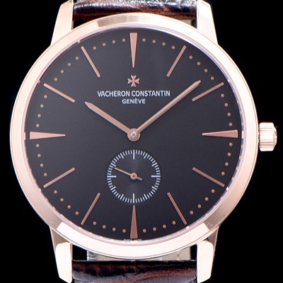 홍콩명품 [바쉐론콘스탄틴] 남성용 패트리모니 로즈골드 서브 세컨즈 블랙 다이얼 VAC0404  