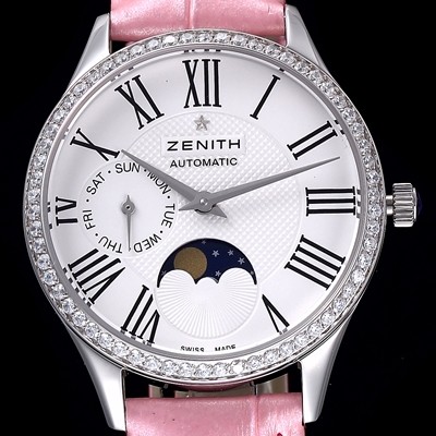 홍콩명품 [제니스] 남성용 03.2310.69202.C706스위스 쿼츠 쥬얼리 베젤 화이트 다이얼 ZEN045  