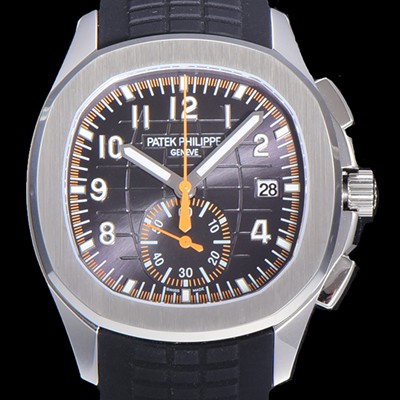 홍콩명품 [파텍필립]남성용 아쿠아너 5968A 크로노그래프 스틸 42미리 오토매틱 블랙 다이얼  PAT52358  