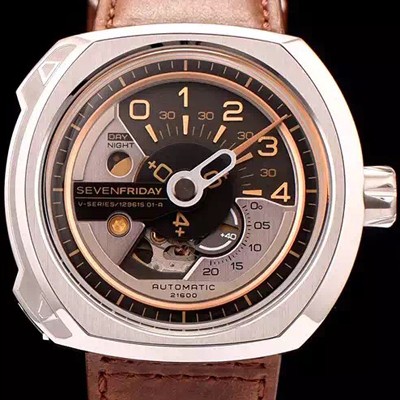 홍콩명품 [세븐프라이데이] 남성용 1:1 베스트 에디션 브라운 다이얼 오토매틱 무브먼트 SEV4240  