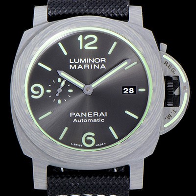 홍콩명품 [파네라이]남성용 루미노르 PAM01119 마리나 1950 파브라테크 오토매틱 44미리 그레이다이얼 PAN74778  
