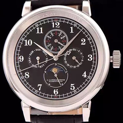 홍콩명품 [아랑게운트죄네] 남성용 1815 시리즈 워치 문페이즈 브라운 다이얼 오토매틱 무브먼트 ALS4203  