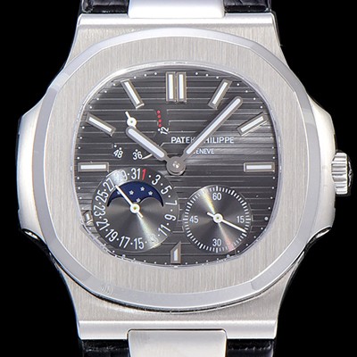 홍콩명품 [파텍필립]남성용 노틸러스 오토매틱 스틸 40미리 그레이다이얼 PAT86489  