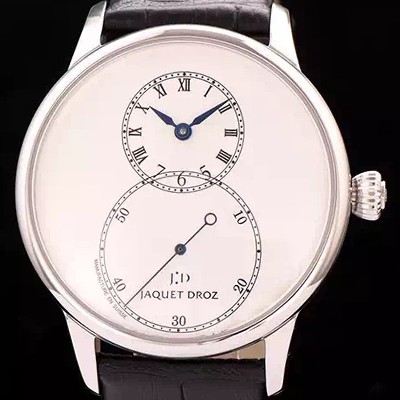 홍콩명품 [자케드로] 남성용 빅세컨즈 43mm 오토메틱 화이트다이얼 JAD4202  