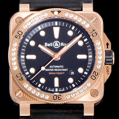 홍콩명품 [벨엔로스]남성용 R-03 인스트루먼트 18K 로즈골드 오토매틱 42미리 블랙다이얼 BEL49409  