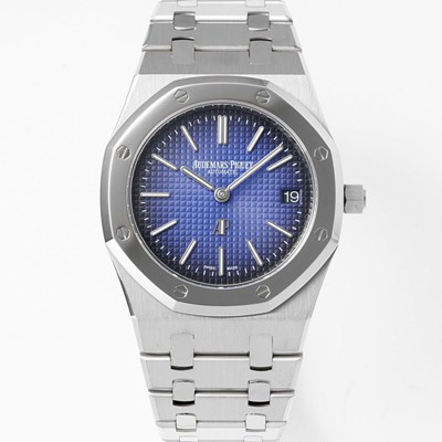 홍콩명품 [오데마피게]남성용 로얄오크 15202IP.OO.1240IP.01 점보 엑스트라씬 39mm 오토매틱 Cal.2121타입 블루 다이얼 AUD89465  