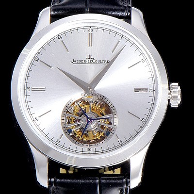홍콩명품 [예거 르꿀르뜨]남성용 마스터 그랜드 트랜디션 투어빌론 수동/기계식 42미리 실버다이얼 JAG79960  