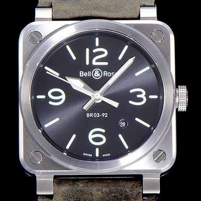 홍콩명품 [벨엔로스]남성용  r03-92 어비에이션 42미리 오토매틱 블랙다이얼 BEL23361  