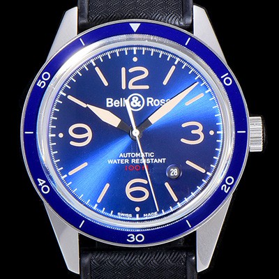 홍콩명품 [벨엔로스]남성용  R V2-92 에어로네블 41미리 오토매틱 블루다이얼  BEL70575  