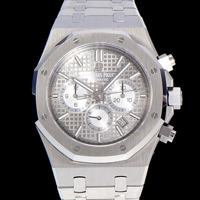 홍콩명품 [오데마피게] 남성용 로얄오크 26331 그레이 와플 다이얼 41mm 신형 ETA 7750B-2 오토매틱 무브먼트 AUD88421  