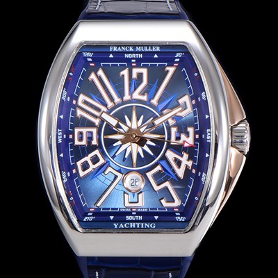 홍콩명품 [프랭크뮬러] 남성용 마스터 컴플리케이션 V 45 SC DT YACHTING 뱅가드 요팅!! 블루 다이얼 스위스 ETA 2824-A2오토매틱  FRA20724  