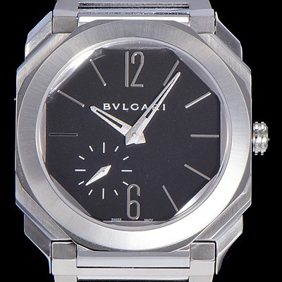홍콩명품 [불가리]남성용 초특가 한정판 옥토 피니시모 스틸소재 40미리 오토매틱 블랙다이얼 BVL36983  