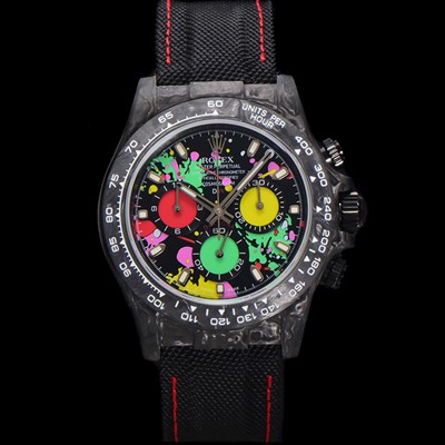 홍콩명품 [로렉스]남성용 데이토나 DIW 포지드카본 커스텀 40미리 크로노그래프 오토매틱 Cal.4130 무브먼트 블랙 다이얼 ROL68871  