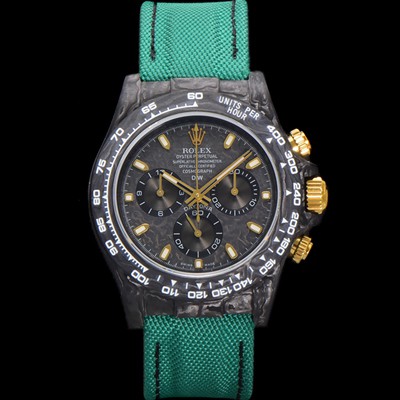 홍콩명품 [로렉스]남성용 데이토나 DIW 포지드카본 커스텀 40미리 크로노그래프 오토매틱 Cal.4130 무브먼트 블랙다이얼 ROL20914  