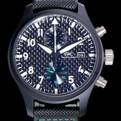 홍콩명품 [아이더블유씨]남성용 파일럿 워치 탑건 IW389005 크로노그래프 44.5미리 메르세데스-AMG 블랙다이얼 오토매틱 IWC84997  