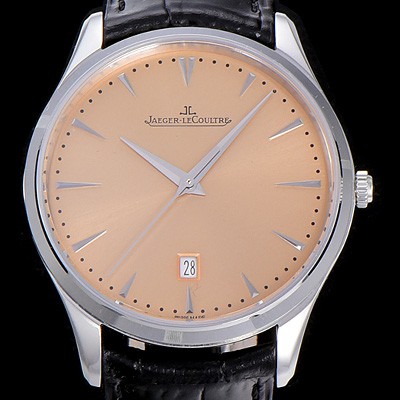 홍콩명품 [예거르꿀뜨르]남성용 마스터 울트라 씬 데이터 40미리 오토매틱 골드다이얼 JAG54392  