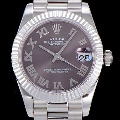 홍콩명품 [로렉스]여성용 레이디 데이져스트 31mm 오토매틱 그레이다이얼 ROL92375  