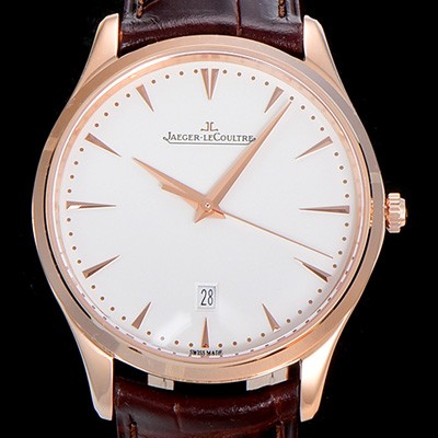 홍콩명품 [예거르꿀뜨르]남성용 마스터 울트라 씬 데이터 40미리 오토매틱 화이트다이얼 JAG68267  