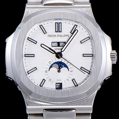 홍콩명품 [파텍필립]남성용 노틸러스 오토매틱 40mm 화이트다이얼 오토매틱 PAT88536  