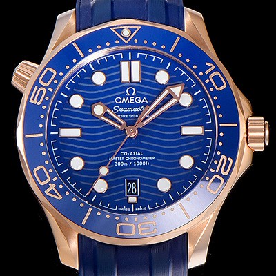 홍콩명품 [오메가]남성용 씨마스터 다이버 300M 210.22.42.20.03.002 오토매틱 42mm 블루다이얼 OMG84360  