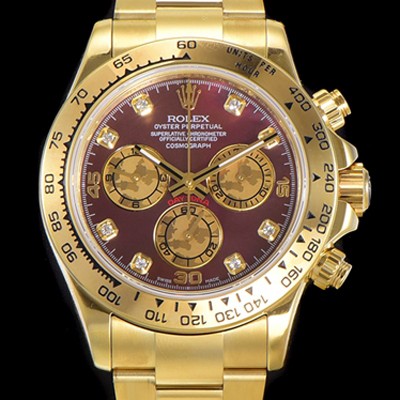 홍콩명품 [로렉스] 남성용 데이토나 코스모그래프 오토매틱 40미리 칼리버 4130 타입 18K 옐루골드 올금 금장시계 래드다이얼 ROL79816  