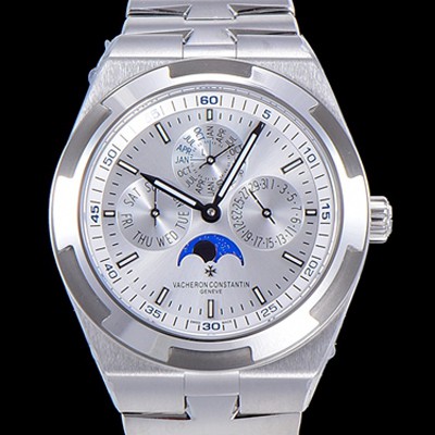 홍콩명품 [바쉐런 콘스탄틴] 남성용 오버시즈 4300V 오토매틱 1120QP/1타입 41.5미리 메탈케이스 실버다이얼 VAC73732  
