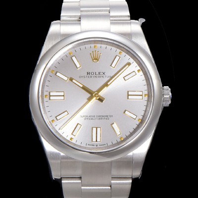 홍콩명품 [로렉스] 남성용 904스틸 오이스터 퍼페추얼 m124300 오토매틱 칼리버 3230타입 41미리 메탈시계 실버다이얼 ROL79843  