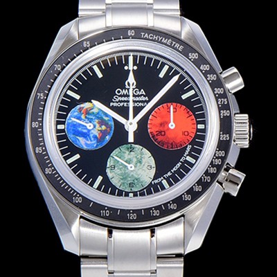 홍콩명품 [오메가] 남성용 스피드마스터 문워치 크로노그래프 문투말스 수동형 42미리 메탈줄 블랙다이얼 OMG79514  