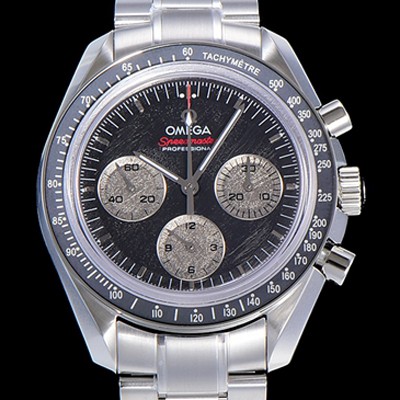 홍콩명품 [오메가] 남성용 스피드마스터 크로노그래프 아폴로 15 40주년기념 수동형 42미리 메탈줄 블랙다이얼 OMG79541  