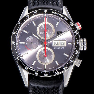 홍콩명품 [태그호이어]  남성용 까레라 칼리버 16 크로노그래프 그레이 다이얼 TAG74775  
