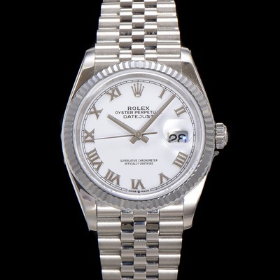 홍콩명품 [로렉스] 남성용 데이저스트 m126234 로마인덱스 36mm 오토매틱 Cal.3235 무브먼트 화이트 다이얼 rol5357  