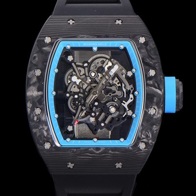 홍콩명품 [리차드밀레] 남성용 RM055 NTPT 카본케이스 50미리 스켈레톤 다이얼 기계식 수동형 무브먼트 RIC73876  