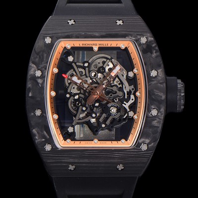 홍콩명품 [리차드밀레] 남성용 RM055 NTPT 카본케이스 50미리 스켈레톤 다이얼 기계식 수동형 무브먼트 RIC73867  