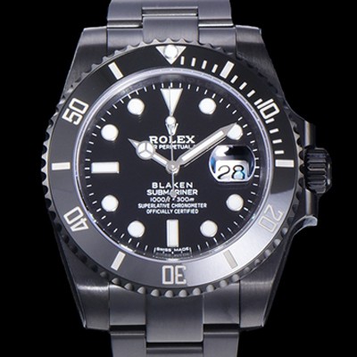 홍콩명품 [로렉스] 남성용 서브마리너 데이터 2824-2 무브 블랙 PVD 코딩 케이스 40미리 오토매틱 블랙다이얼 ROL79381  