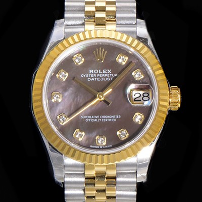 홍콩명품 [로렉스] 여성용 2021신상 데이져스트 오토매틱 ETA-2688 31mm 18K옐루골드 메탈줄 자게 다이얼 rol59406  