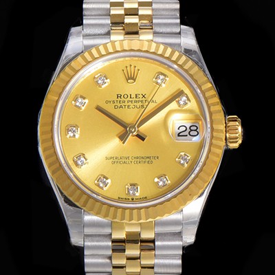 홍콩명품 [로렉스] 여성용 2021신상 데이져스트 오토매틱 ETA-2688 31mm 18K옐루골드 메탈줄 골드 다이얼 rol06482  