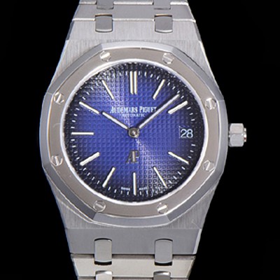 홍콩명품 [오데마피게] 남성용 로얄오크 점보 엑트라-씬 오토매틱 Cal.2121 타입 39mm 메탈줄 블루다이얼 aud25948  