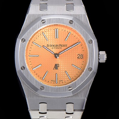 홍콩명품 [오데마피게] 로얄오크 점보 엑트라-씬 오토매틱 Cal.2121 타입 39mm 남성용 메탈줄 옐루다이얼 aud71840  