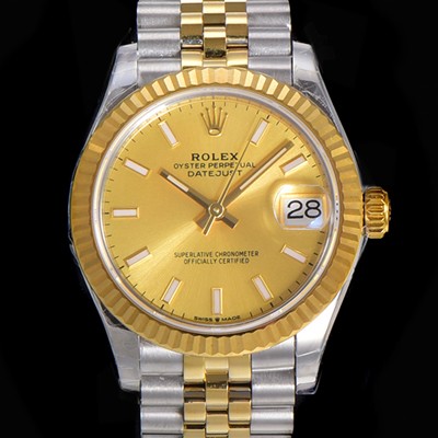 홍콩명품 [로렉스] 여성용 2021신상 데이져스트 오토매틱 ETA-2688 31mm 18K옐루골드 메탈줄 골드 다이얼 rol46825  