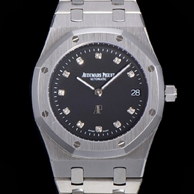 홍콩명품 [오데마피게] 로얄오크 점보 엑트라-씬 오토매틱 Cal.2121 타입 39mm 남성용 메탈줄 블랙다이얼 aud41320  