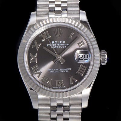 홍콩명품 [로렉스] 여성용 2021신상 데이져스트 오토매틱 ETA-2688 31mm 메탈줄 그레이 다이얼 rol63708  