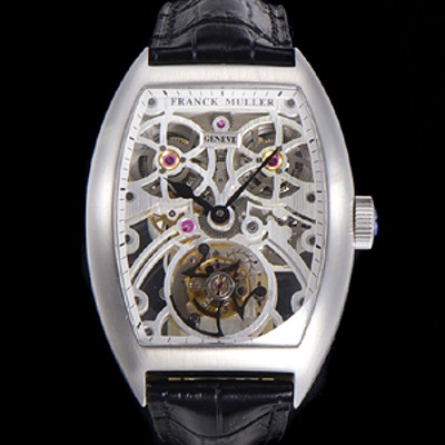 홍콩명품 [프랭크뮬러] 남성용 그랜드 컴플리케이션 8889 TG SQT BR 수동기계식 투어빌론 55mm 가죽시계 스켈래톤 다이얼 fra68490  
