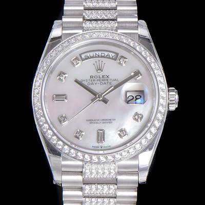 홍콩명품 [로렉스] 남성용 데이데이트 오토매틱 Cal.3235타입 36mm 다이아베젤부착 메탈줄 자게다이얼 rol05291  